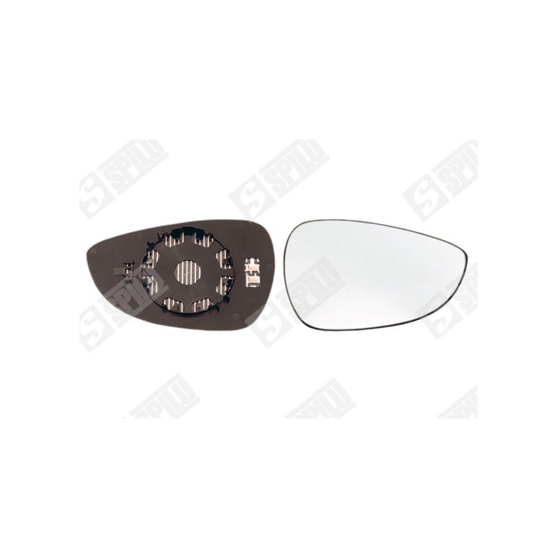 Verre de Rétroviseur Droit Pour Ford B-Max Van Fiesta A Trois Volumes 1531440