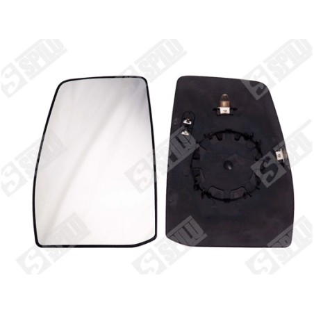 Verre de Rétroviseur Gauche Pour Ford Transit Camionnette 1766587