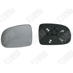 Verre de Rétroviseur Gauche Pour Opel Corsa C Camionnette - 3/5 Portes 1427424