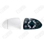 Verre de Rétroviseur Gauche Pour Opel Corsa D Camionnette - 3/5 Portes 13187623