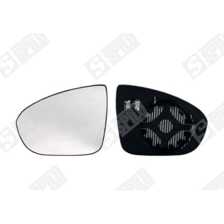 Verre de Rétroviseur Gauche Pour Opel Meriva B Monospace Vauxhall 13258014