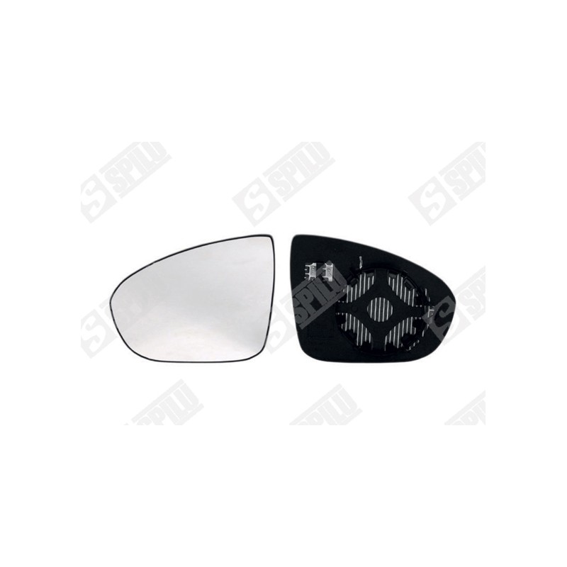Verre de Rétroviseur Gauche Pour Opel Meriva B Monospace Vauxhall 13258014