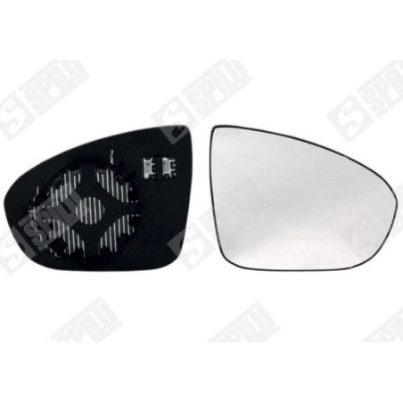 Verre de Rétroviseur Droit Pour Opel Meriva B Monospace Vauxhall 1428487