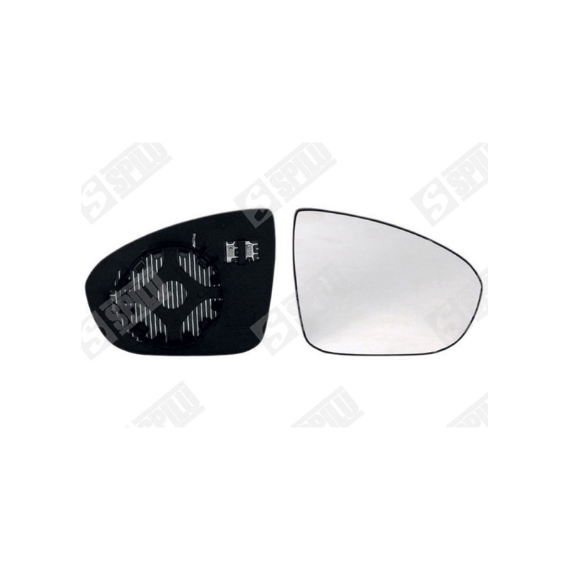 Verre de Rétroviseur Droit Pour Opel Meriva B Monospace Vauxhall 1428487