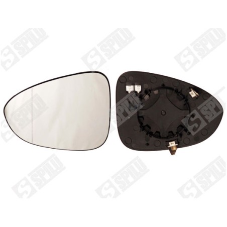 Verre de Rétroviseur Gauche Pour Opel Zafira Tourer C 1426477