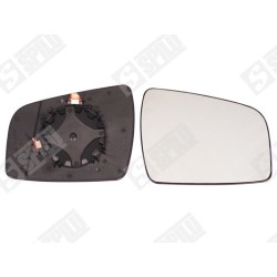 Verre de Rétroviseur Droit Pour Opel Zafira/Zafira Family B 13302178 1428373