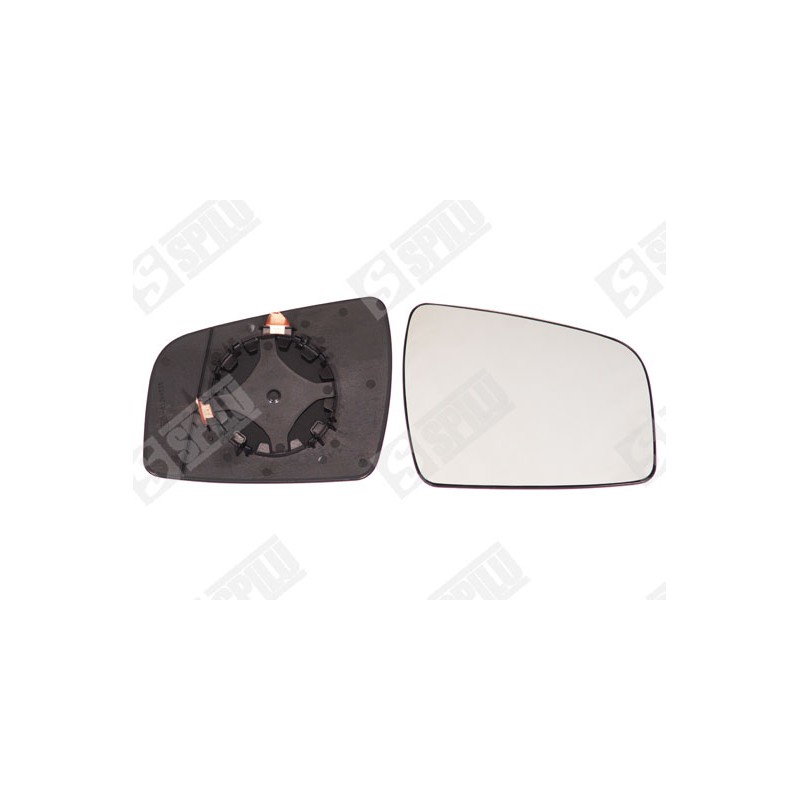 Verre de Rétroviseur Droit Pour Opel Zafira/Zafira Family B 13302178 1428373