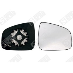 Verre de Rétroviseur Droit Pour Renault Logan I Break Sandero/Stepway Dacia II