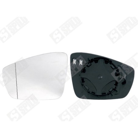 Verre de Rétroviseur Gauche Pour VW Polo UP! Seat Skoda 6R0857521A 6R0857521F