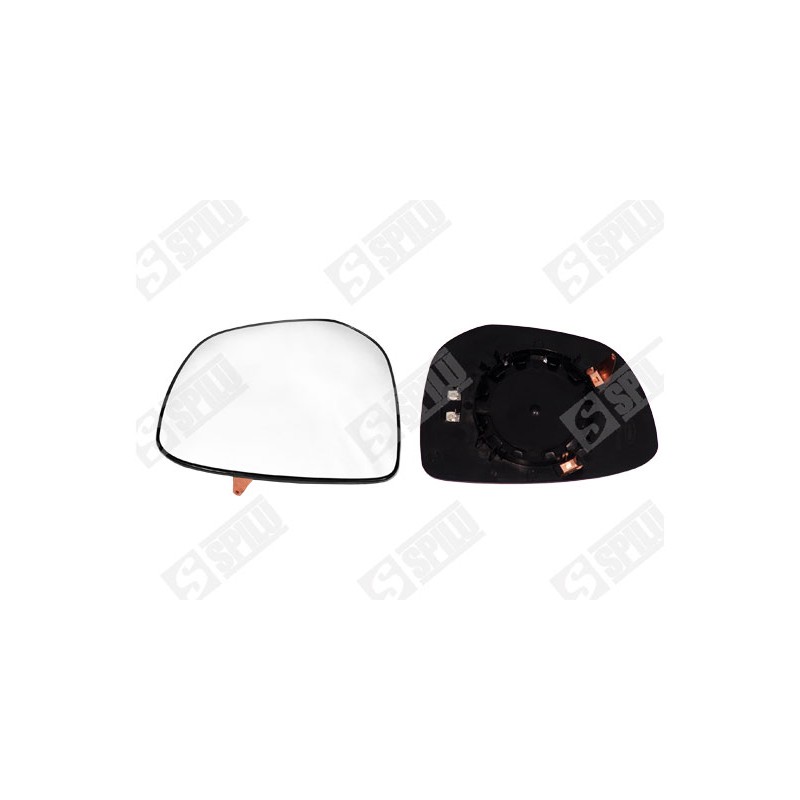 Verre de Rétroviseur Gauche Pour Nissan Qashqai II SUV X-Trail 96366-4EA1A