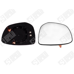 Verre de Rétroviseur Droit Pour Nissan Qashqai II SUV X-Trail 96365 ? 4EA1A