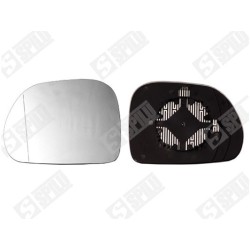 Verre de Rétroviseur Gauche Pour Fiat 500L 0071775171