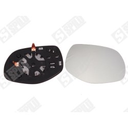 Verre de Rétroviseur Droit Pour Porsche Cayenne 95573103804