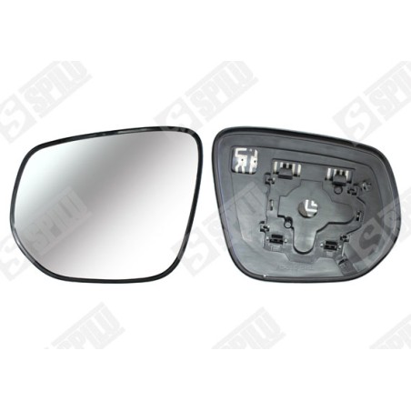Verre de Rétroviseur Gauche Pour Isuzu D-Max II 8981936770