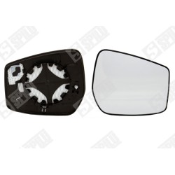 Verre de Rétroviseur Droit Pour Nissan Note 963653VF5A