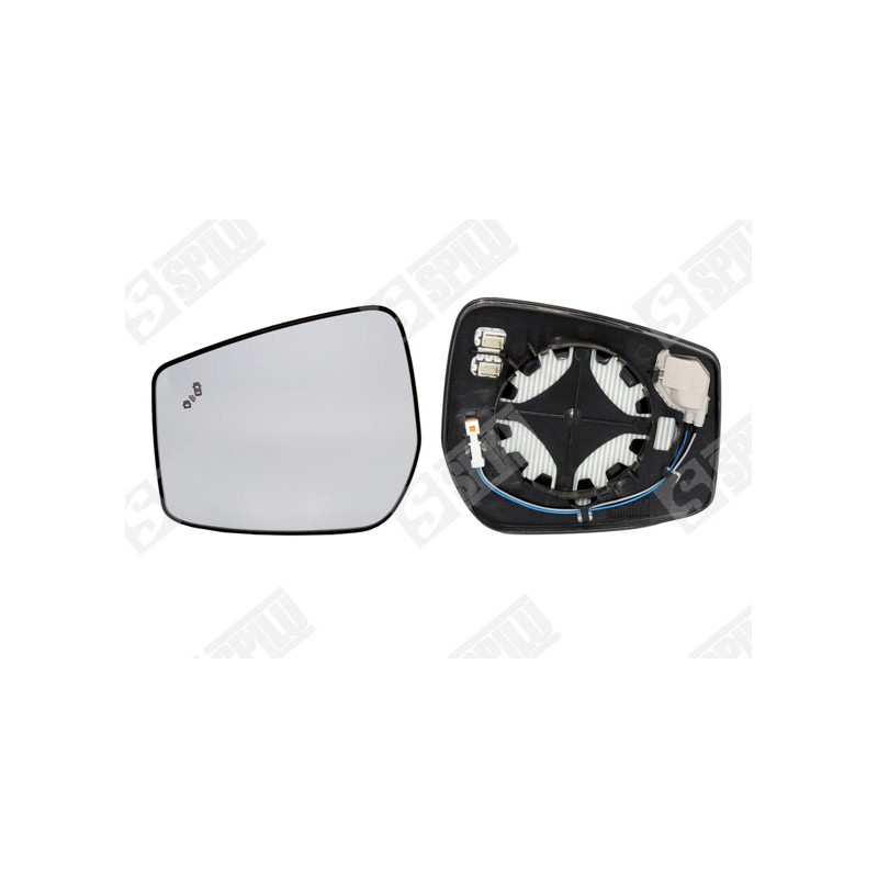 Verre de Rétroviseur Gauche Pour Nissan Note 963663VF0C
