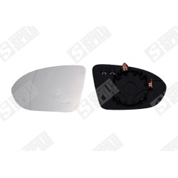 Verre de Rétroviseur Gauche Pour Opel Astra K Camionnette/Break 13396526