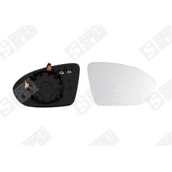 Verre de Rétroviseur Droit Pour Opel Astra K Camionnette/Break 13396527
