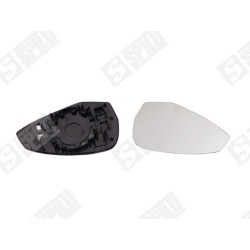 Verre de Rétroviseur Droit Pour Audi A4 Allroad Avant A5 8W0857536D