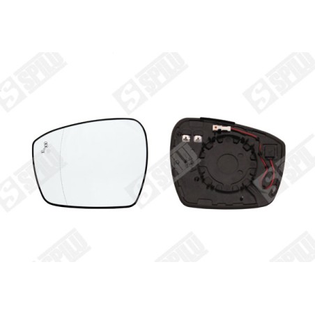 Verre de Rétroviseur Gauche Pour Ford S-Max 5349085