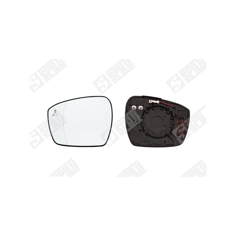 Verre de Rétroviseur Gauche Pour Ford S-Max 5349085