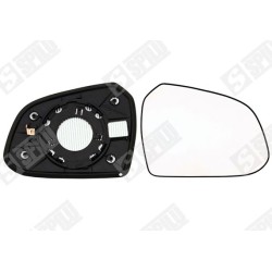 Verre de Rétroviseur Droit Pour Hyundai i10 A Trois Volumes 87621B9000