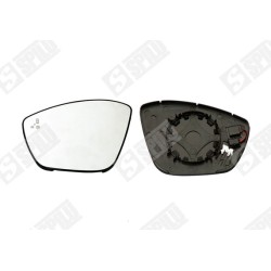 Verre de Rétroviseur Gauche Pour Peugeot Camionnette/Break 1610707680
