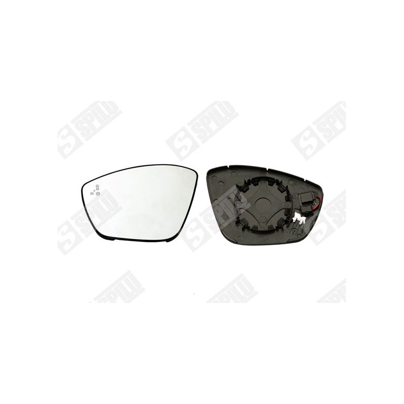 Verre de Rétroviseur Gauche Pour Peugeot Camionnette/Break 1610707680