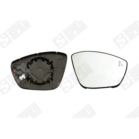 Verre de Rétroviseur Droit Pour Peugeot 308 Camionnette - 3/5 Portes 1610707880