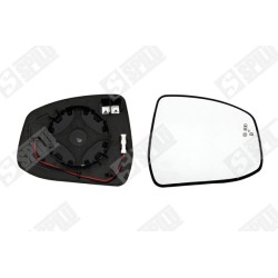 Verre de Rétroviseur Droit Pour Ford Focus III A Trois Volumes