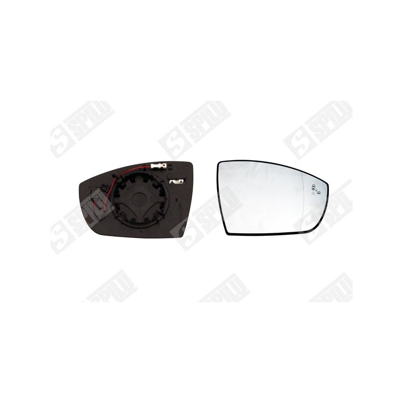Verre de Rétroviseur Droit Pour Ford Kuga II Van 5220897