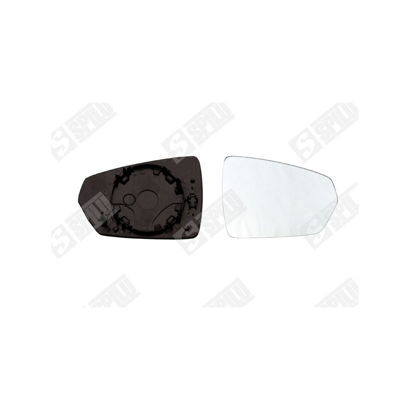 Verre de Rétroviseur Droit Pour VW Polo Audi A1 Allstreet City Carver Sportback