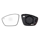 Verre de Rétroviseur Gauche Pour Peugeot Opel Citroën C3 III Lancia 1618096180
