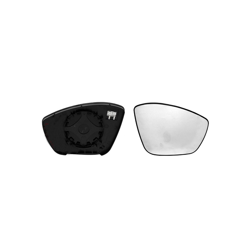 Verre de Rétroviseur Droit Pour Peugeot 208 II 2008 Opel Lancia 9839237780