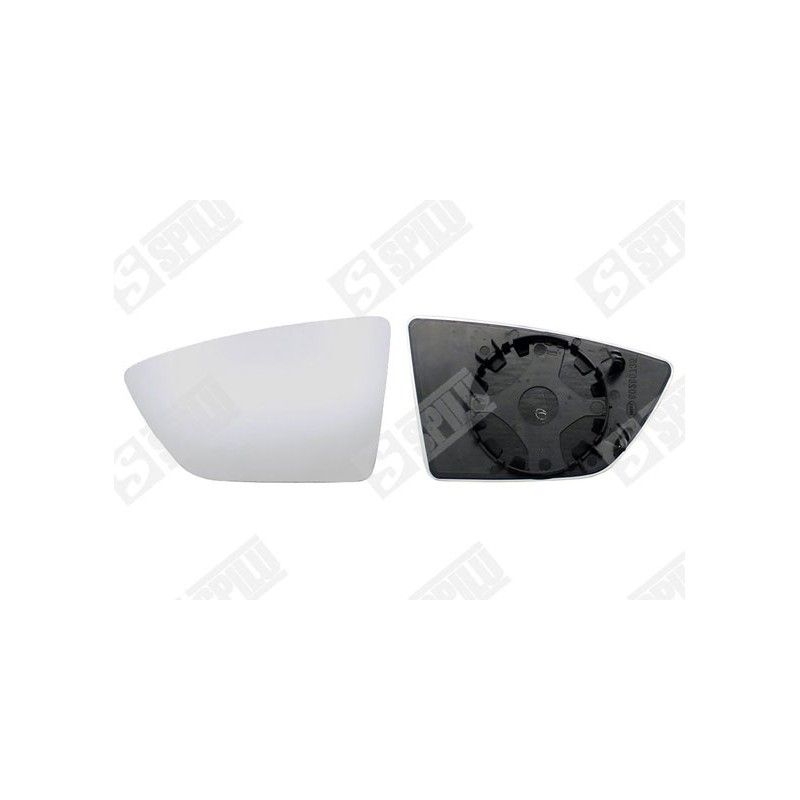 Verre de Rétroviseur Gauche Pour Seat Leon Camionnette - 3/5 Portes 5F0 857 521