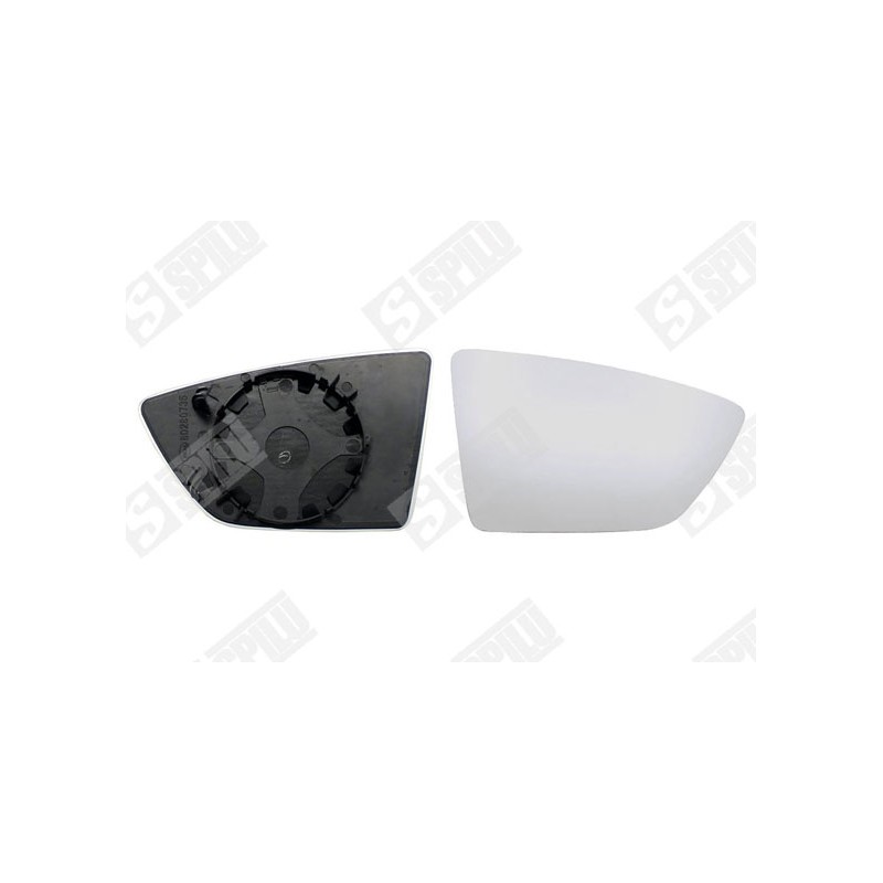 Verre de Rétroviseur Droit Pour Seat Leon Camionnette - 3/5 Portes 5F0 857 522