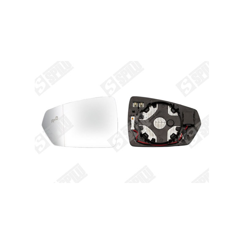 Verre de Rétroviseur Gauche Pour VW Polo Audi A1 Allstreet City Carver