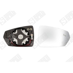 Verre de Rétroviseur Droit Pour VW Polo Audi A1 Allstreet City Carver Sportback