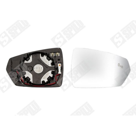 Verre de Rétroviseur Droit Pour VW Polo Audi A1 Allstreet City Carver Sportback