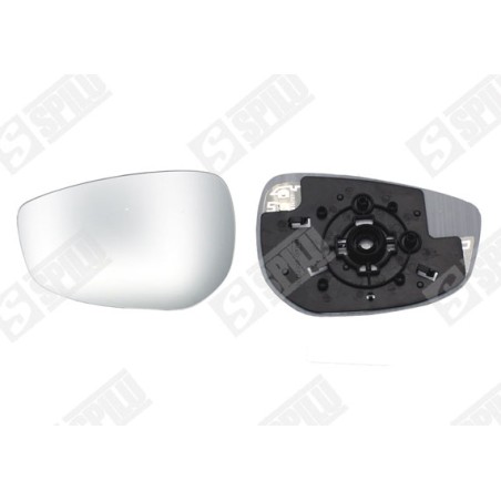 Verre de Rétroviseur Gauche Pour Mazda 3 3/5 Portes A Trois Volumes