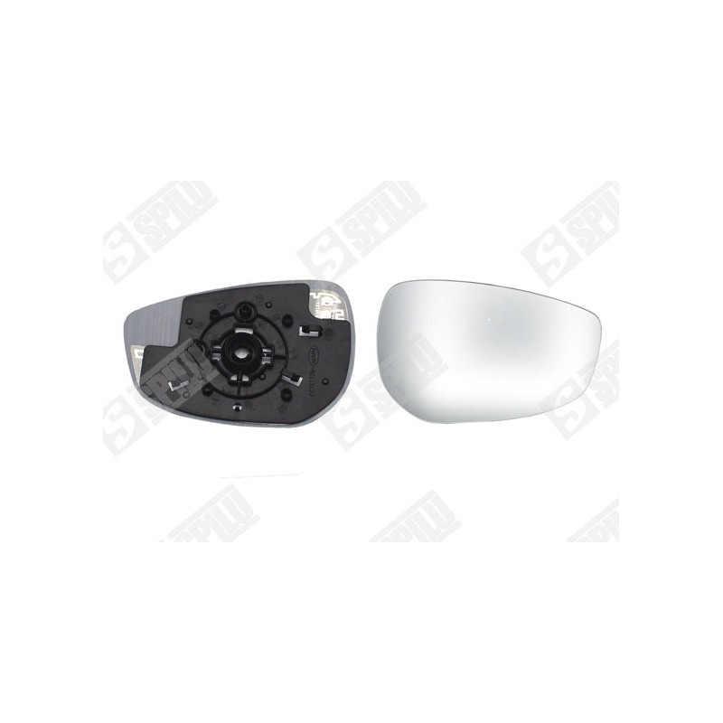 Verre de Rétroviseur Droit Pour Mazda 3 3/5 Portes A Trois Volumes
