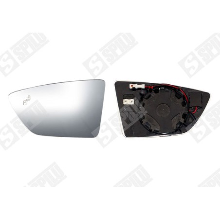 Verre de Rétroviseur Gauche Pour Seat Arona Ibiza V 6F0857521