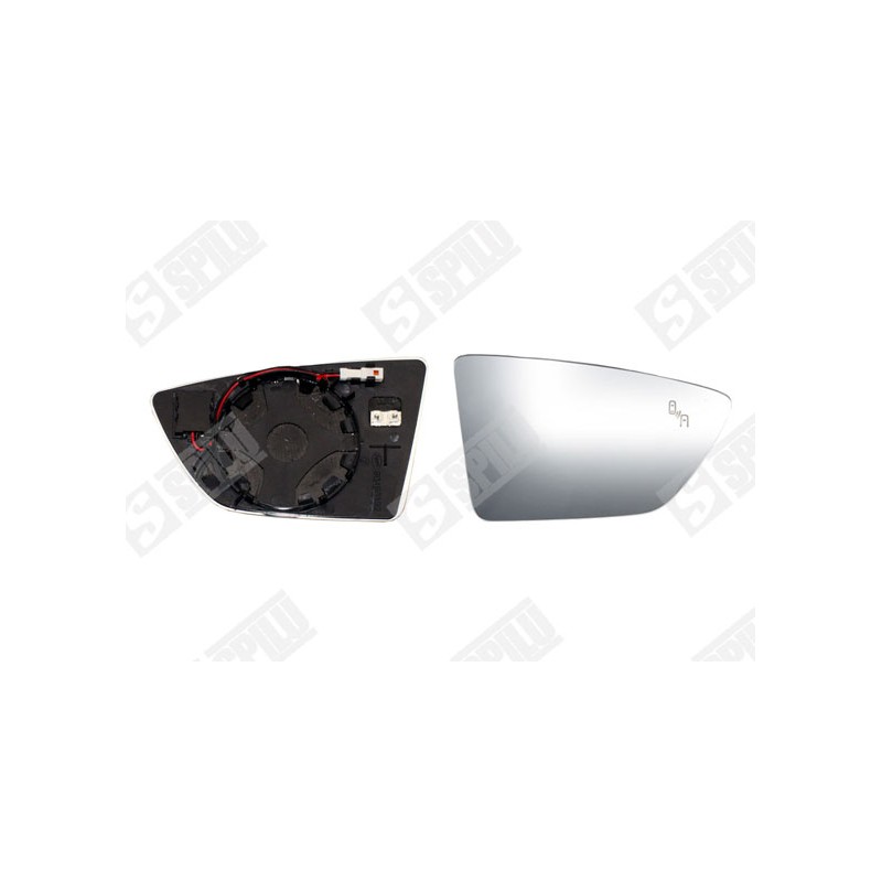 Verre de Rétroviseur Droit Pour Seat Arona Ibiza V 6F0857522