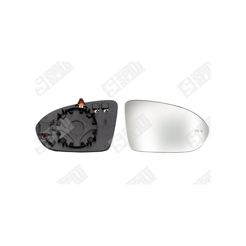 Verre de Rétroviseur Droit Pour Opel Insignia B Country Tourer 39147622