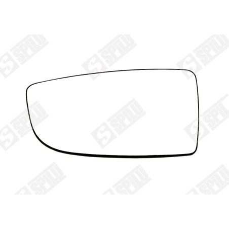Verre de Rétroviseur Gauche Pour Ford Transit V363 Autobus/Autocar 1837870