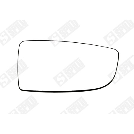 Verre de Rétroviseur Droit Pour Ford Transit V363 Autobus/Autocar 1837866