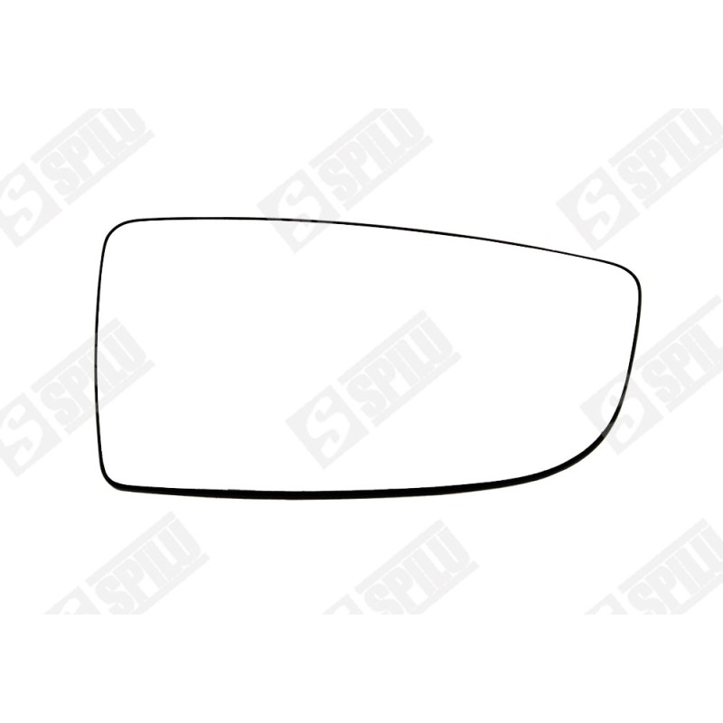 Verre de Rétroviseur Droit Pour Ford Transit V363 Autobus/Autocar 1837866
