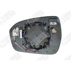 Verre de Rétroviseur Droit Pour Ford Mondeo V 3/5 Portes DS73-17K707-GA
