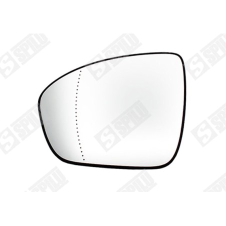 Verre de Rétroviseur Gauche Pour Renault Captur II Mitsubishi ASX 96 36 623 54R
