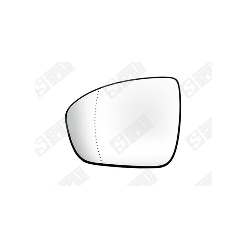Verre de Rétroviseur Gauche Pour Renault Captur II Mitsubishi ASX 96 36 623 54R
